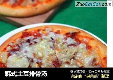 韩式土豆排骨汤