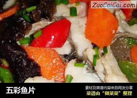 五彩鱼片