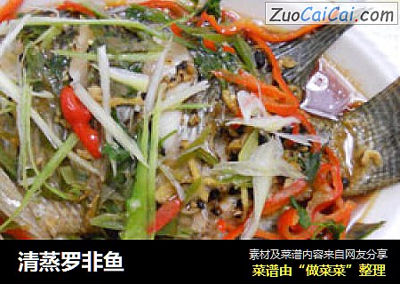 清蒸罗非鱼
