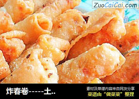 炸春卷-----土豆馅春卷
