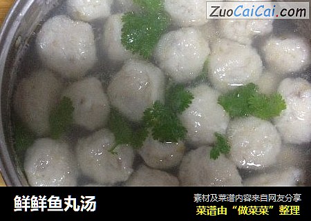 鲜鲜鱼丸汤