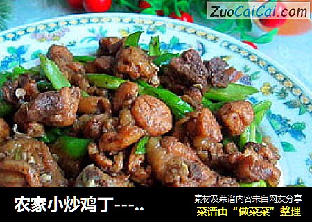 农家小炒鸡丁---家常菜