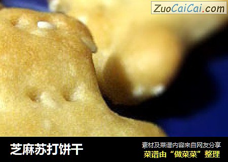 芝麻苏打饼干