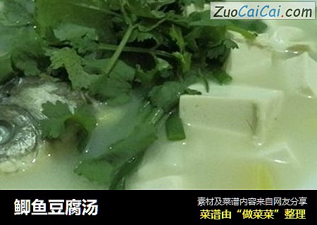 鲫鱼豆腐汤