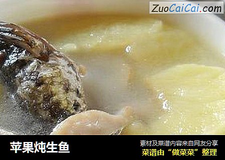 苹果炖生鱼