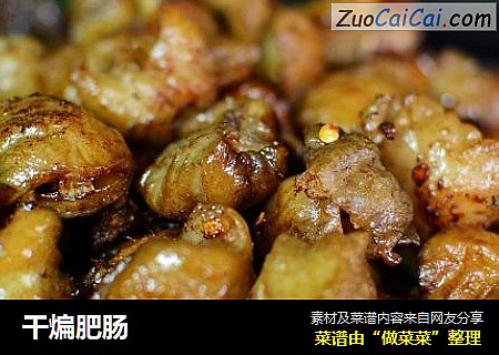 干煸肥肠