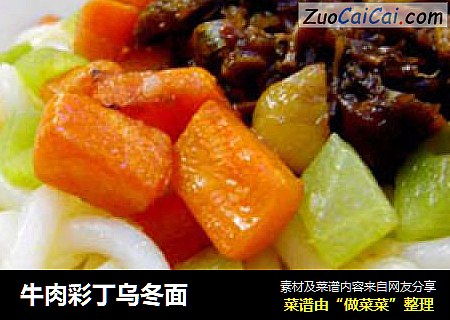 牛肉彩丁乌冬面