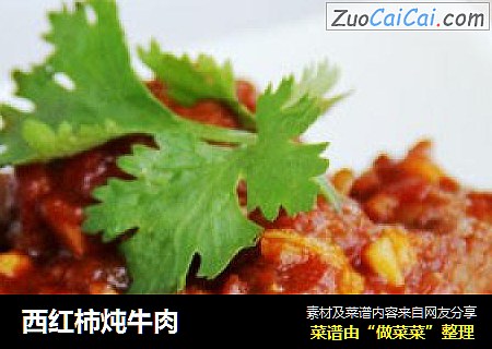 西红柿炖牛肉