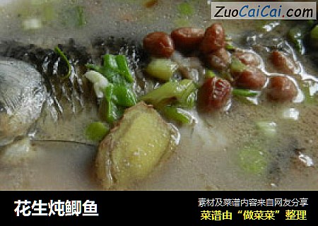 花生炖鲫鱼