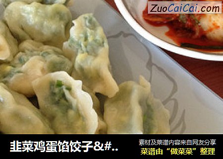 韭菜鸡蛋馅饺子·^^·