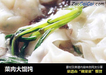 菜肉大馄饨