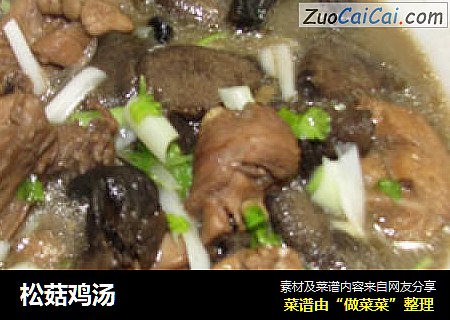 松菇鸡汤