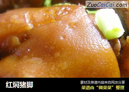 红焖猪脚