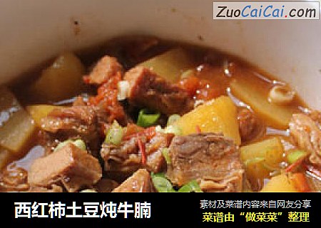 西红柿土豆炖牛腩