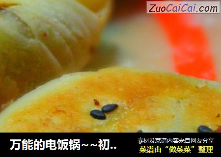万能的电饭锅~~初试苏式红豆月饼