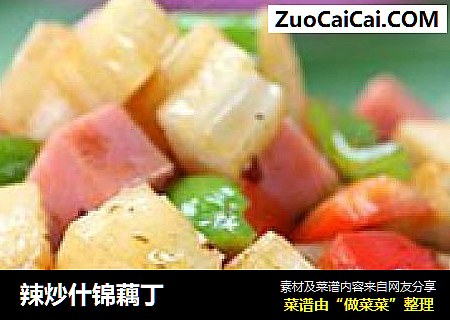 辣炒什锦藕丁