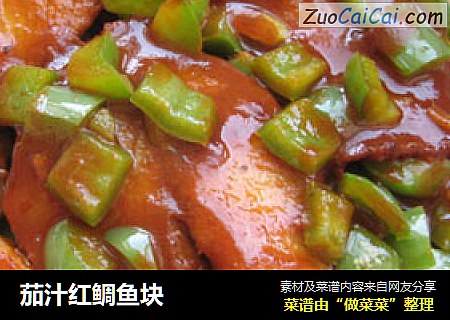 茄汁红鲷鱼块