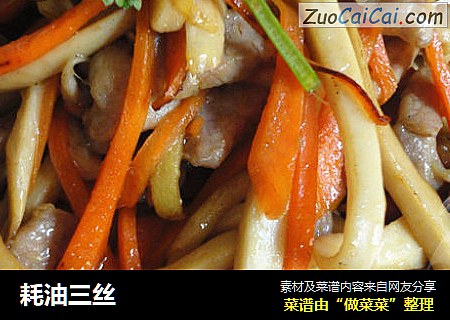 耗油三丝