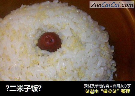 ?二米子饭?