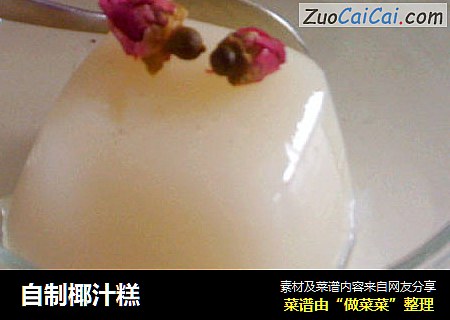 自制椰汁糕