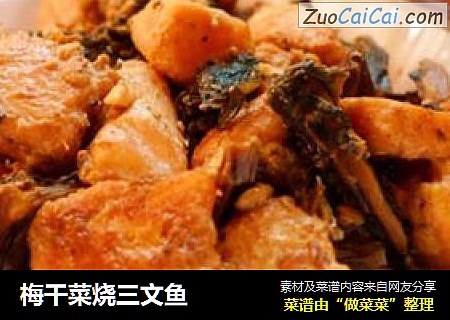 梅干菜烧三文鱼