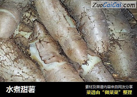 水煮甜薯