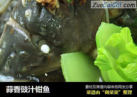 蒜香豉汁钳鱼
