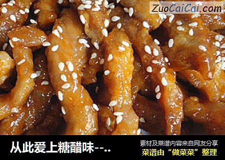 从此爱上糖醋味-----------糖醋里脊肉