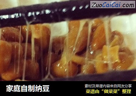 家庭自制纳豆