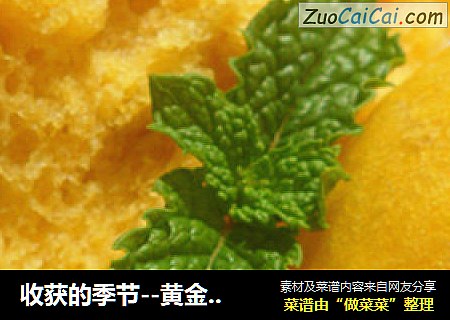 收获的季节--黄金南瓜馒头