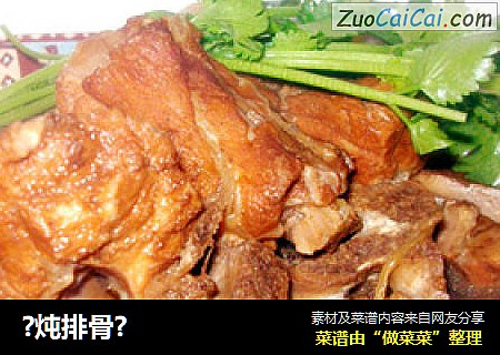 ?炖排骨?
