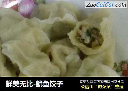 鲜美无比-鱿鱼饺子
