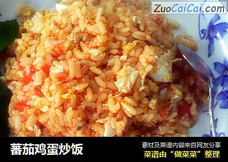 蕃茄鸡蛋炒饭