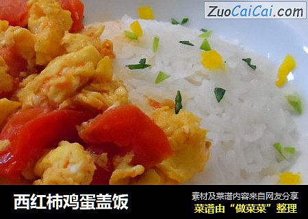 西红柿鸡蛋盖饭