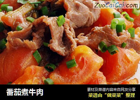 番茄煮牛肉