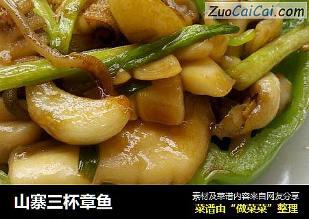 山寨三杯章鱼