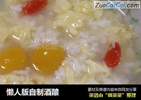 懒人版自制酒酿