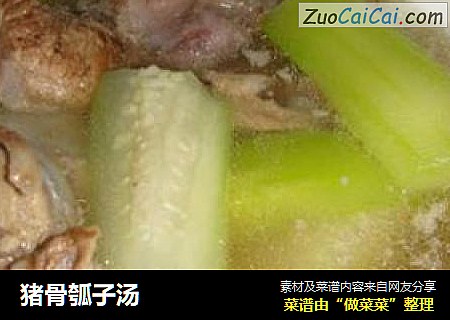猪骨瓠子汤