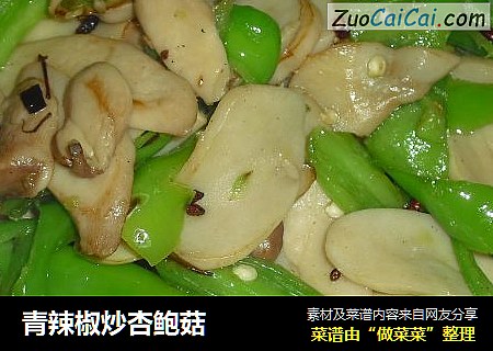 青辣椒炒杏鲍菇