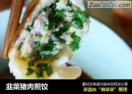韭菜猪肉煎饺
