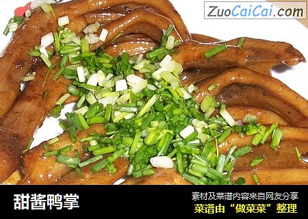 甜酱鸭掌