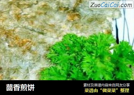 茴香煎饼