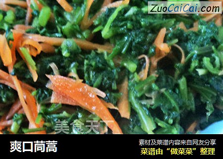 爽口茼蒿