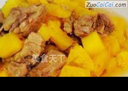 菠萝鸭肉