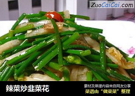 辣菜炒韭菜花