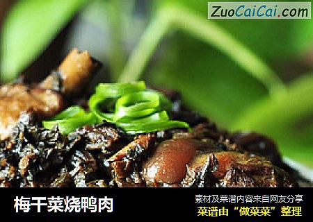 梅干菜烧鸭肉