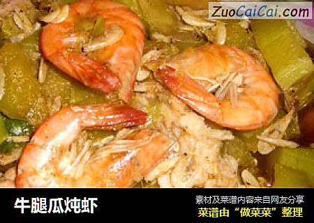 牛腿瓜炖虾