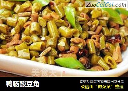 鸭肠酸豆角