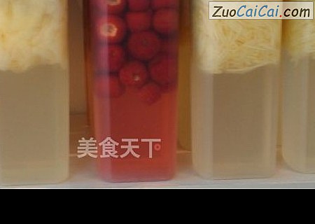 自制红果醋