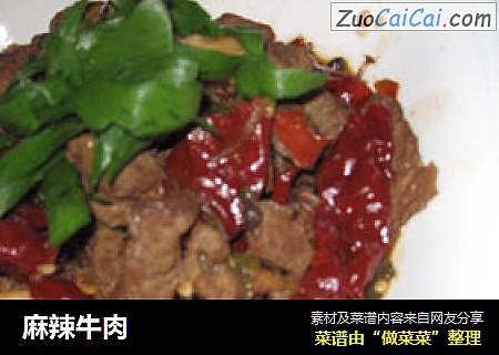 麻辣牛肉